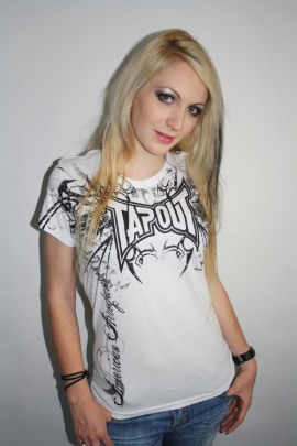 Tapout Shirt Darkside weiss