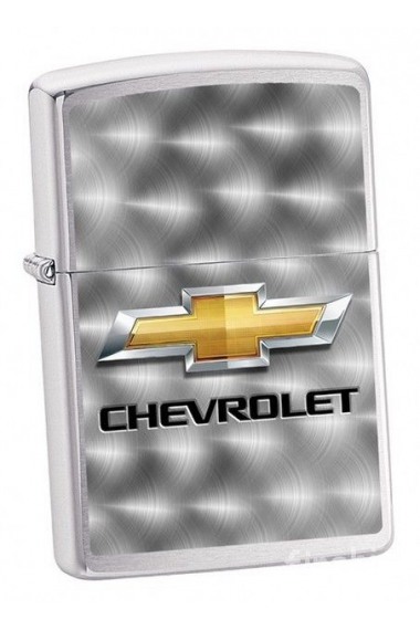 Zippo Chevrolet Chrome Brushed