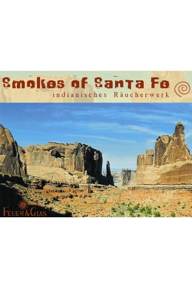Räucherkasten Smokes of  Santa Fe Feuer und Glas