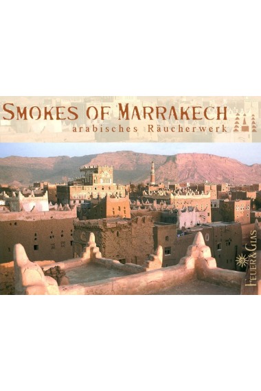 Räucherkasten Smokes of  Marrakech Feuer und Glas