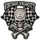 Metallschild Vintage Velocity