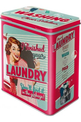 Nostalgic Art Finished Your Laundry Box
