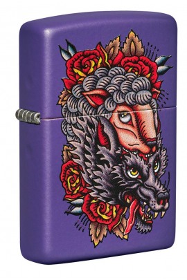 Zippo Wolf Sheep Feuerzeug