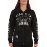 Headrush Zip Hoody Violent Heart Black