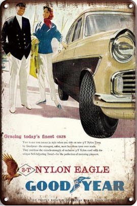 Blechschild Good Year Nylon Eagle