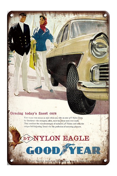 Blechschild Good Year Nylon Eagle