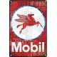 Blechschild Mobil