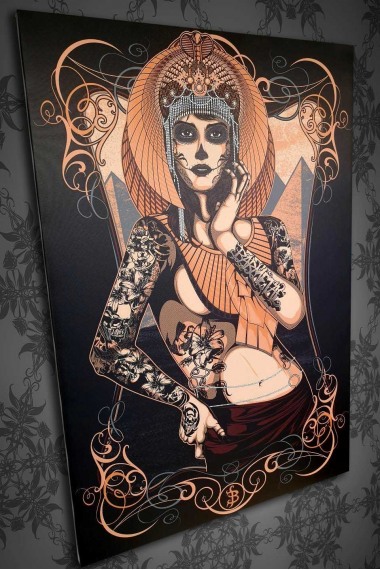 Barmetal Leinwand Cleopatra 60x90 CM