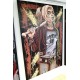 Barmetal Design auf Holzlatten Suicide Squad 60x90 CM