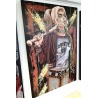 Barmetal Design auf Holzlatten Suicide Squad 60x90 CM