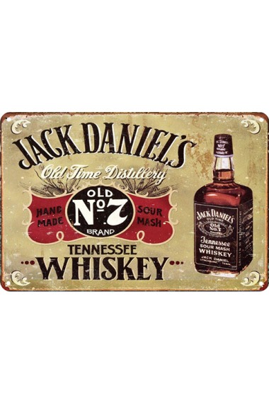 Blechschild Jack Daniels