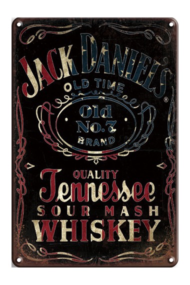 Blechschilder Jack Daniel`s USA