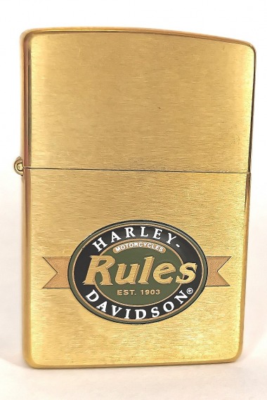 Zippo Motor Harley Davidson Rules