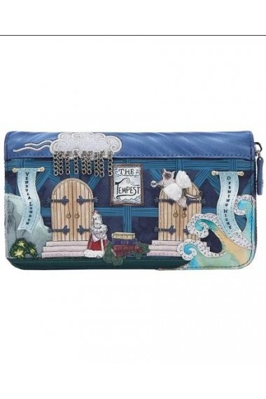 Vendula London Shakespears Theatre the Tempest Large Ziparound Wallet