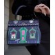 Vendula London Cat Dracula`s Haunted House Grace Bag