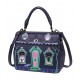 Vendula London Cat Dracula`s Haunted House Grace Bag