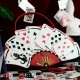 Vendula London House of Cards Magic Shop Fan Bag