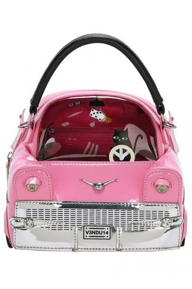 Vendula London Kitty`s Driver In Movie Catablanca Cattilac Top-Handle Bag