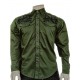 Rockmount Ranch Wear Rider Green Hemd