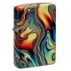 Zippo Colorful Swirl Pattern