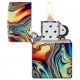 Zippo Colorful Swirl Pattern