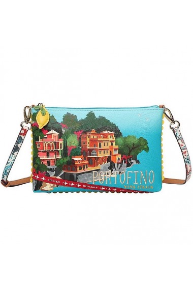 Vendula London Viva Italia Postcard Pouch Bag