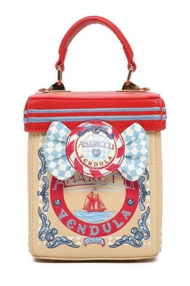 Vendula London Viva Italia Amaretti Biscuit Box Bag