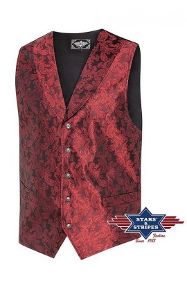 Stars & Stripes Weste King Red