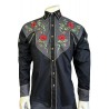 Rockmount Ranch Wear 2 Tone Floral Hemd 6846