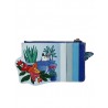 Vendula london Gardens of the World Greece Zipper Card And Coin Purse