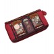 Vendula London Tick Tock Shop Large Ziparound Wallet