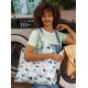 Vendula london Bubble Cat Laundromat Floding Shopper and Purse
