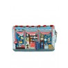Vendula London Vendula Vintage Rose Medium Ziparound Wallet