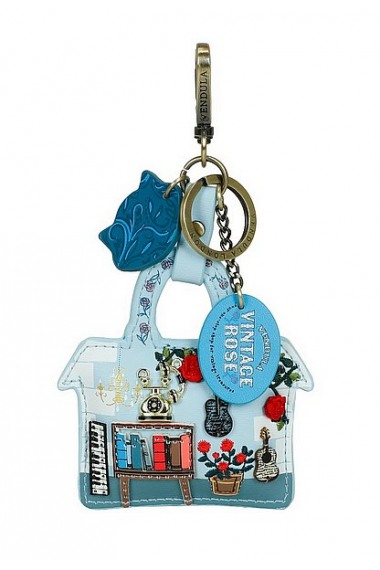 Vendula London Vendula Vintage Rose Key Charm-Keyring