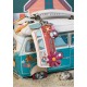 Vendula London Vendula Sands  Camper Van Key Charm-Keyring