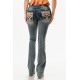 Grace in LA Jeans Cowhide Faux EB61918