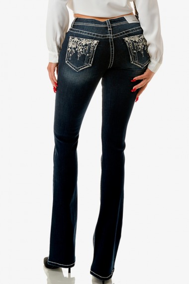 Grace in LA Jeans Cactus 3D EBS702