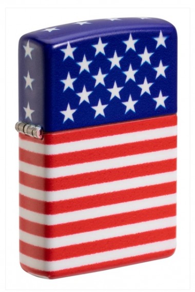 Zippo 48700 Stars and Stripes Flag Design