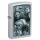 Zippo 46237 Fierce Animals Design