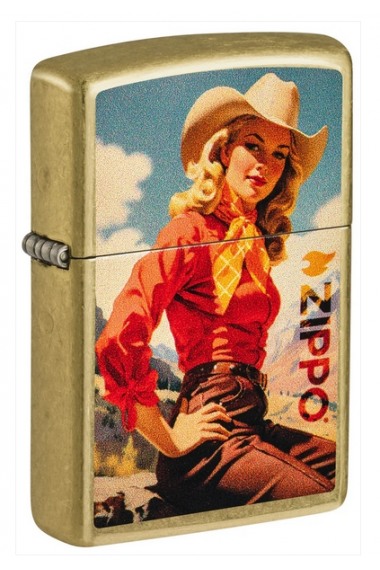Zippo 46248 Cowgirl Design