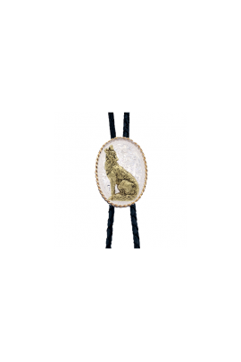 Montana Silversmiths ms-bt-wolf Bolo Tie