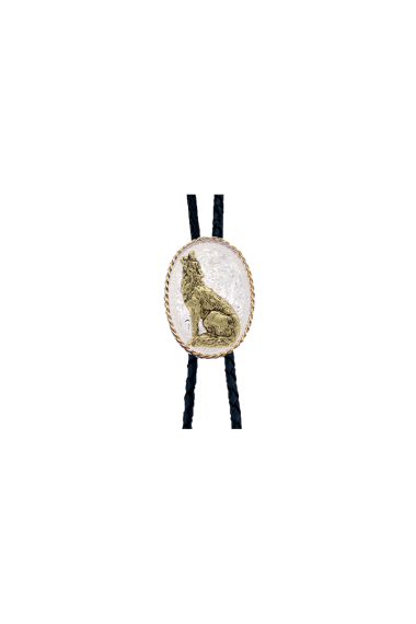 Montana Silversmiths ms-bt-wolf Bolo Tie