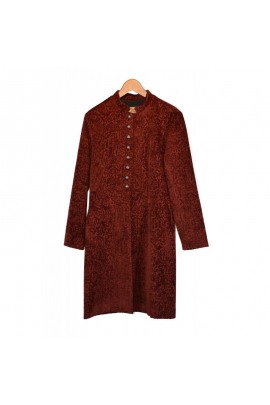 Lady Wah Maker USA Old West Clothing Chenille Heritage Mantel Wine