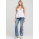 Grace in LA Jeans Floral Emb HL52068