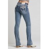 Grace in LA Jeans Aztec Yoke EB62032