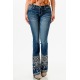 Grace in LA Jeans Boho Emboride EL61793