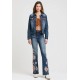 Grace in LA Jeans Floral Emboride HL52007