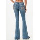 Grace in LA Jeans Floral ELS848
