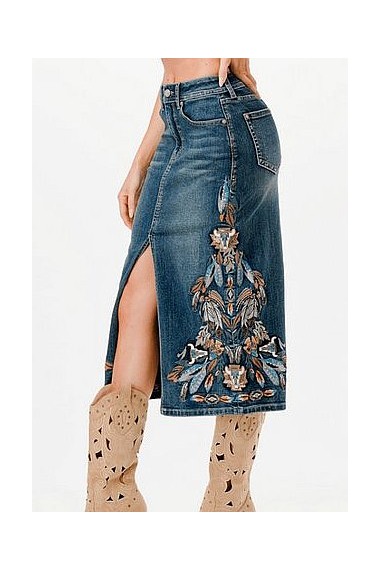 Grace in LA Jeansrock HLK61887