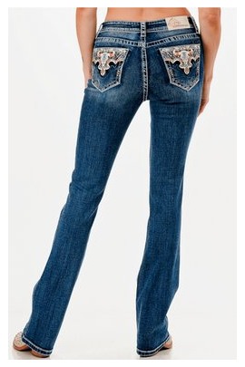 Grace in LA Jeans Steer Head EB51993